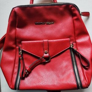 Christian Siriano Vibrant Red Backpack
